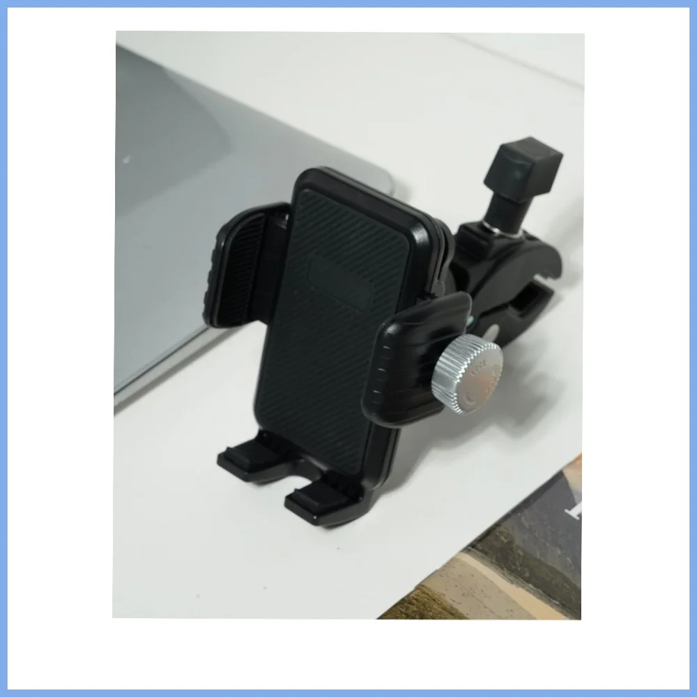 Black Bicycle Mount for Cell Phones. Ideal for Wide Phones. NWT